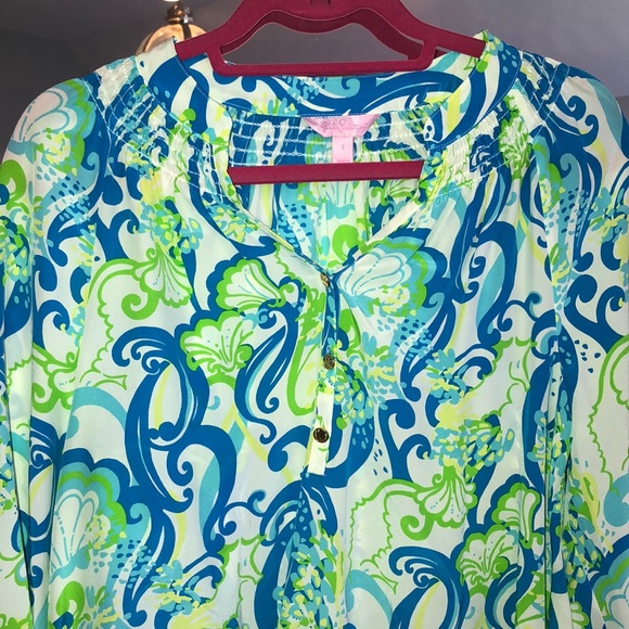 Lilly Pulitzer Elsa top- worn once! EUC - Picture 3 of 5